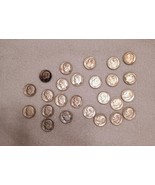 90% silver Roosevelt dimes, lot of 25 - $1,676.99 MXN