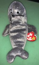 Ty Beanie Babie 7 inch Slippery the Seal Toy - $59.28