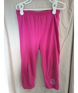 Girl&#39;s H.I.S. Int&#39;l Pink Pants with Peace Sign Size M 7/8 - $2.00