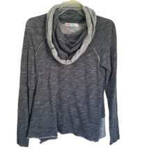 Free People FP Beach One Body Cocoon Cowl Neck Pullover Sweater Top S M Gray - £14.57 GBP