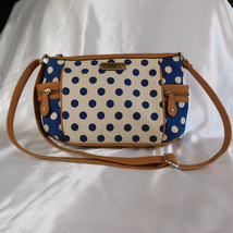 Rosetti Blue and White Polka Dot Handbag in Maddie New with Tags - £14.17 GBP