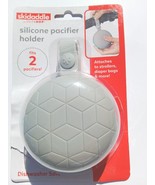 Skidaddle by skip hop Silicone Pacifier Holder Case Attaches stroller di... - $9.42