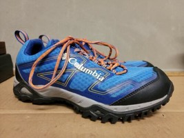 Columbia Sneaker Hiking Blue Size 7.5 Men&#39;s Pine Bluffs Omni Tech Waterproof  - £39.27 GBP