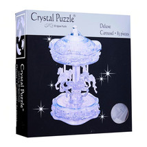 3D Crystal Puzzle Grey Carousel - $40.71