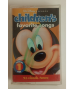 1979 Walt Disney Records Favorite Children’s Songs on Cassette - $6.78 CAD