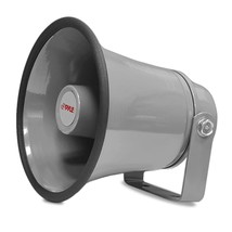 Indoor / Outdoor PA Horn Speaker - 8.1 Portable PA Speaker with 8 Ohms Impedance - £40.16 GBP