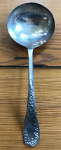Vtg Antique Extra Coin Silverplate Serving Spoon Ladle - £783.69 GBP