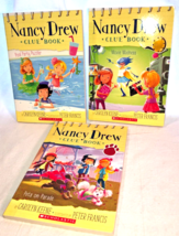 3 PB Nancy Drew Clue Books Movie Madness Pool Party Puzzler Pets on Parade - £11.79 GBP