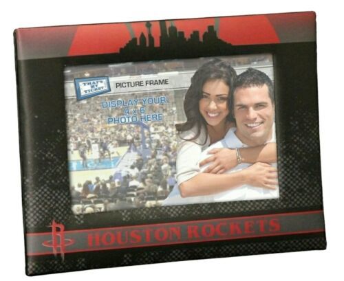 Primary image for NBA: HOUSTON ROCKETS: BASKETBALL: 4" X 6" PICTURE FRAME: BRAND NEW