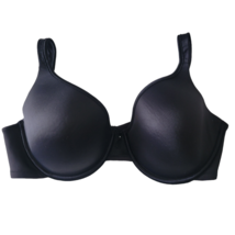 Vanity Fair Bra 36D Body Caress Underwire Full Coverage Convertible Straps Black - £9.69 GBP