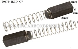 CARBON BRUSHES TO FIT 2610376874 SKIL 6441 IMPACT DRILL H1 F0156441J1 C7 - $10.33 CAD