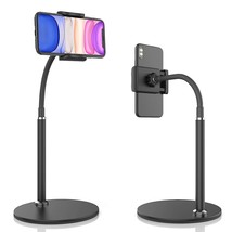 Cell Phone Stand, Adjustable Height &amp; Angle Phone Holder Gooseneck Flexible Arm  - £25.29 GBP