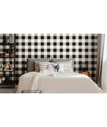 Buffalo Check Stencil - LARGE WALL STENCIL – Farmhouse Wall Stencils - E... - $52.13 CAD