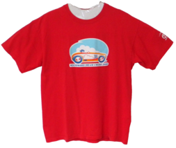 Gildan Heavy Cotton Woodward Dream Cruise 2008 Mens T Shirt Red L - £11.05 GBP