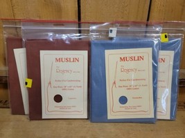 NEW Regency Mills Inc MUSLIN for Candlewicking 100% Cotton 1/2 yard Lot ... - $34.64