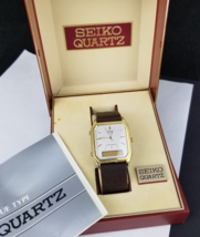 Vintage Seiko Mens watch Ana/dig H449-5300 D Multifunction Hybrid box ma... - €145,52 EUR
