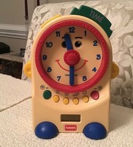 Playskool Hasbro Teachin&#39; Time Talking Clock - VINTAGE, PS-725 - £28.24 GBP