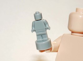 Minifigure Custome Light Grey Mini Statue  - $3.58