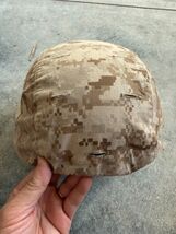 USMC Helmet Cover Reversable Woodland Desert MARPAT LWH ACH Cover - Medi... - $70.00