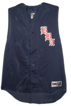 Vintage Baseball Jersey Don Alleson Athletic Small Blue BBA Bakersfield costume - £13.20 GBP