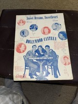 Sweet Dreams Sweetheart Sheet Music 1944 Hollywood Canteen Jack Benny Be... - £3.94 GBP