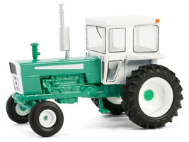 1973 Tractor Diecast Green White Down on Farm Series9 64 - $23.03