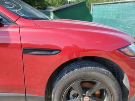 2017 2018 Jaguar F-Pace OEM Passenger Right Fender CAH Firenze Red Has Scratch  - £291.65 GBP