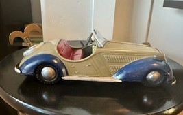 1940&#39;s US Zone Germany Distler Wanderer Tin Wind Up Toy Car - $116.88