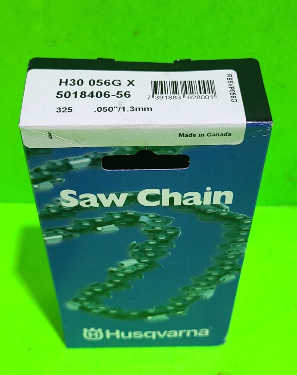 Genuine Husqvarna 13&quot; Saw Chain H30 056G .325 .050&quot; 501840656 95VP056G - $13.36