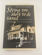 String Too Short to Be Saved by Donald Hall - £3.94 GBP
