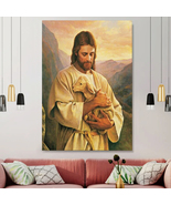 Jesus Wall Art Bible Verse Wall Decor Gift for Jesus Christ Canvas Wall ... - £18.34 GBP+