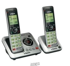VTech--2 Single Line System (1 phone, answering system) Missing 1 Battery - $47.49