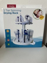 NEW Playtex Baby 2 Tier Spinning Drying Rack - $12.34