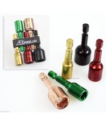 5pc COLOR-CODED QUICK CHANGE MAGNETIC NUT SETTER SET DRIVER TOOL 1/4&quot; Shank - $9.49