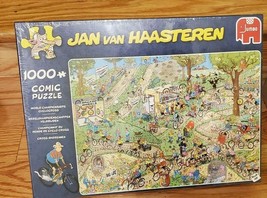 Jumbo 19174 Jan Van Haasteren 1000 Pieces Puzzle World Championship Cyclocross - $121.54