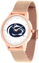 Penn State Nittany Lions Women Mesh Statement Rose Pink Watch - £78.96 GBP
