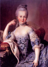 Oil painting Art Noblelady beauty Marie Antoinette seated hand painted On canvas - £52.30 GBP