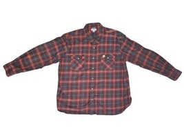 Carhartt Rugged Flex Hamilton Flannel Pearl snaps Button Up Shirt sz 3XL... - £22.26 GBP