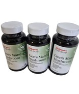 Lot of 3 NEW! Walgreens Lion&#39;s Mane Mushroom Supplement 2,100mg - 60 cap... - $364.37 MXN