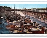 Fisherman&#39;s Wharf San Francisco California Ca Unp Wb Cartolina T9 - $4.04