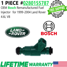 OEM Bosch 1 PIECE Fuel Injector for 1999-2004 Land Rover 4.0 4.6 V8 #0280155787 - £29.69 GBP
