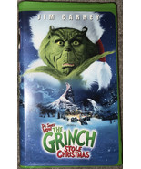 Dr. Seuss’ How the Grinch Stole Christmas (Universal, 2001, VHS) - £5.34 GBP