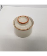 Vtg Stonecrest Andre Ponche Designer Collection Sugar Bowl, Brown Rim Pa... - £19.42 GBP