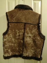 Exclusivos Baez genuine leather and suede vest 46 - $227.70