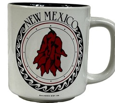 Vintage Red Chili Pepper Coffee Mug Southwest Red Classic Dist Co New Mexico Cup - £10.07 GBP