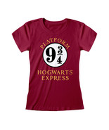 Ladies Harry Potter Platform 9 3/4 Official Tee T-Shirt Womens Girls - $32.15