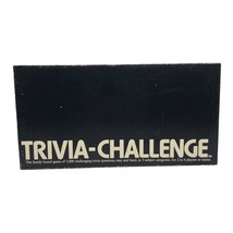 Vintage Collectable 1983 TRIVIA-CHALLENGE Family Board Game - £14.57 GBP