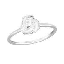 Mystical Rose of Heaven Sand Brush .925 Sterling Silver Band Ring-8 - £9.27 GBP