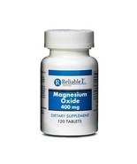 2 Pack Reliable 1 Magnesium Oxide Dietary Supplement Tablets 400 mg 120 ... - $23.28 CAD