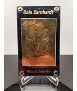 Dale Earnhardt Ultimate Competitor 22kt Gold Card 003120 - £13.26 GBP